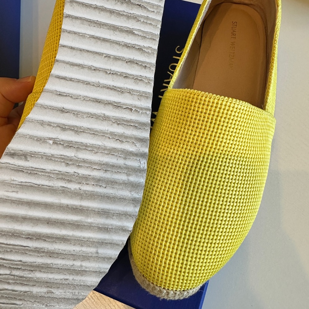 Stuart Weitzman Lemon Espadrilles